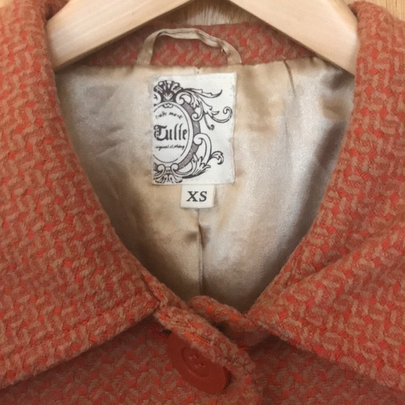 Rust pea coat - Picture 2 of 3